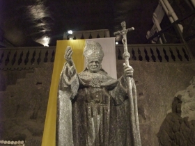 ヨハネパウロ２世像