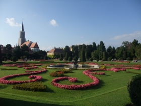 シェーンブルン宮殿の庭園