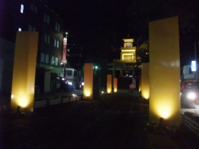 尾山神社ライトアップ