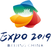 Expo 2019 Beijing China ロゴ